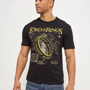 Lord of the Rings Black Graphic T-shirt